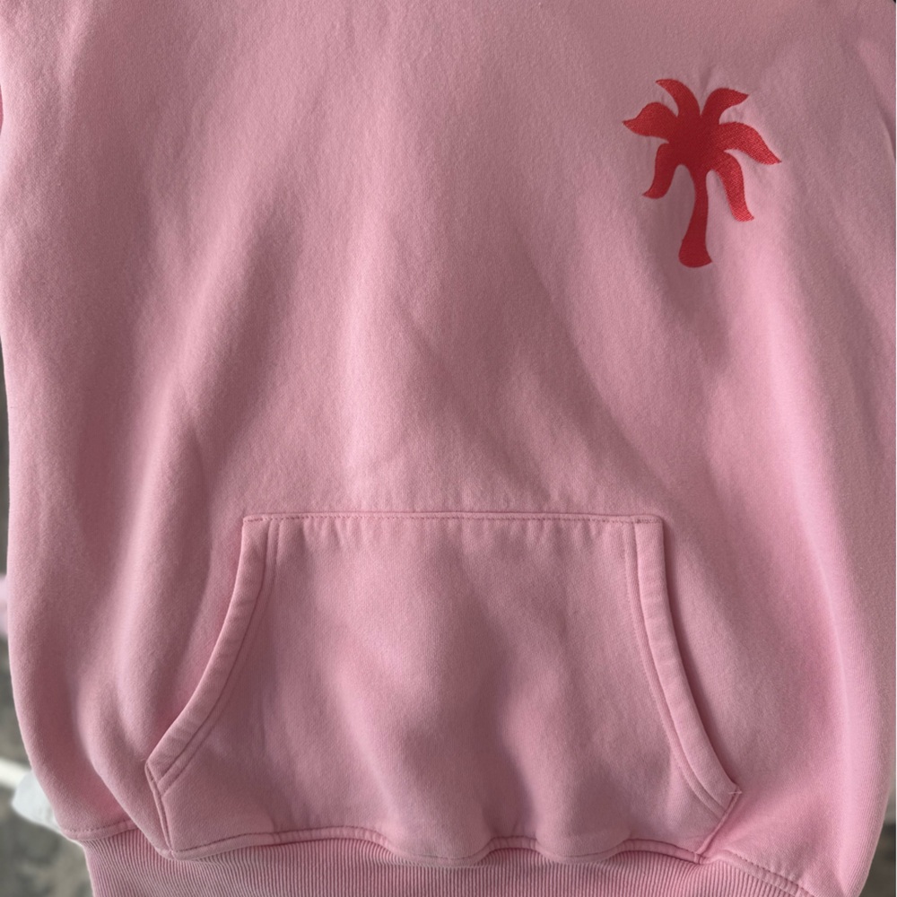 Women’s Pink Palm Puff Sweatshirt size XS